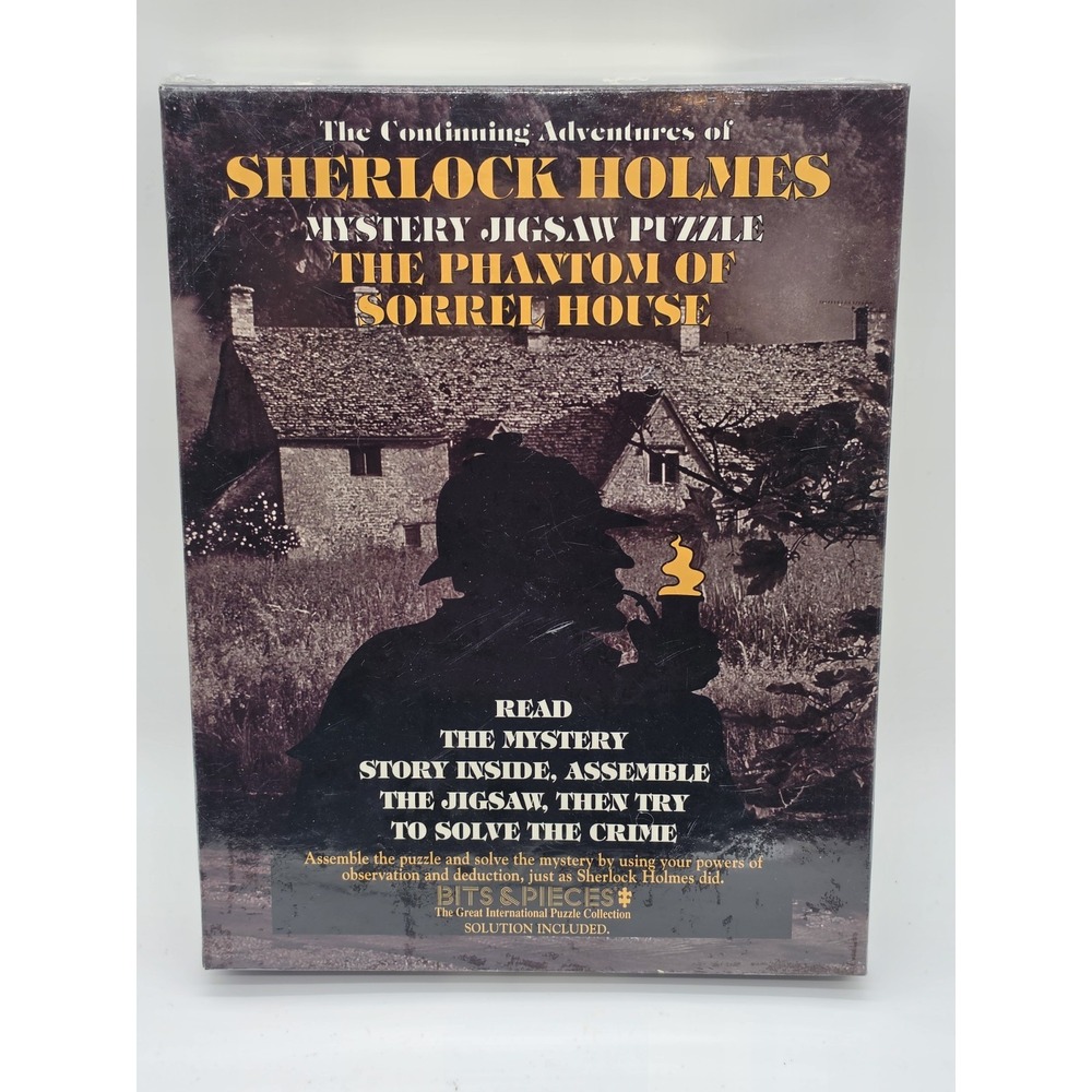 Sherlock Holmes Mystery Jigsaw Puzzle Adventures Of The Fellow Lodgers 550 Piece